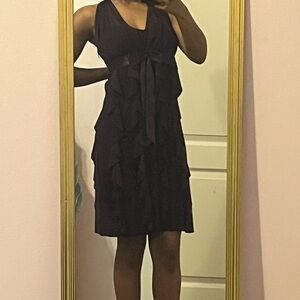 Elegant Black Sleeveless Dress